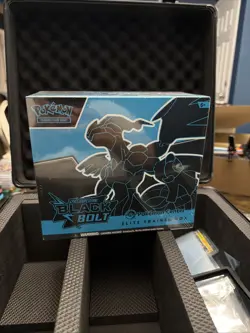 Pokemon Center Black Bolt ETB (Elite Trainer Box) Pokemon TCG - SEALED - Image 1