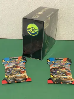 Pokemon Mega Evolution Lucario ETB Elite Trainer Box & 2 Sleeved Booster Packs - Image 2