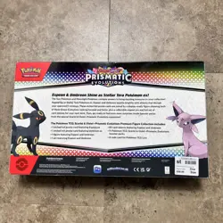 Pokemon TCG Prismatic Evolutions Premium Figure Collection New + Sealed - Image 2