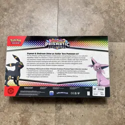 Pokemon TCG Prismatic Evolutions Premium Figure Collection New + Sealed - Image 3