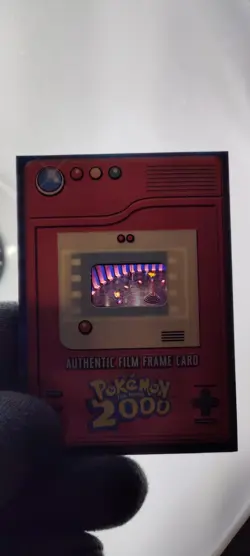 Topps Pokemon Movie 2000 Film Frame - Inside the Air-Ship With Legendary Birds - Image 1