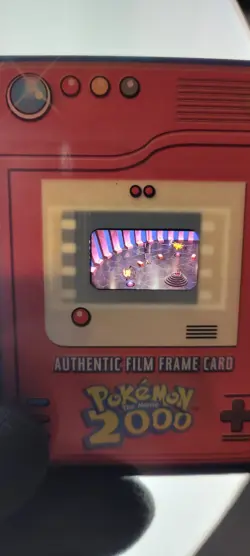 Topps Pokemon Movie 2000 Film Frame - Inside the Air-Ship With Legendary Birds - Image 2