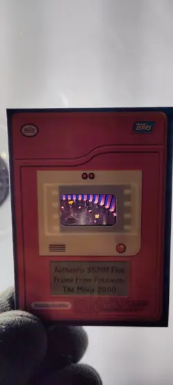 Topps Pokemon Movie 2000 Film Frame - Inside the Air-Ship With Legendary Birds - Image 3