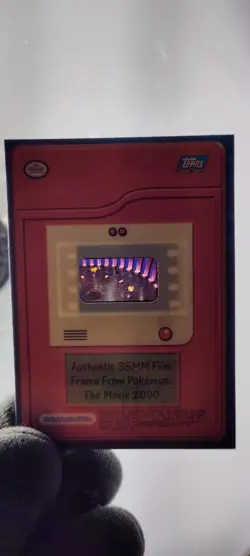 Topps Pokemon Movie 2000 Film Frame - Inside the Air-Ship With Legendary Birds - Image 4