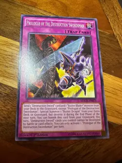 Prologue of the Destruction Swordsman MACR-EN075 1st Edition Common PL + BONUS - Image 1