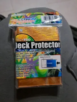 Yu-Gi-Oh! Ultra Pro SPECTRUM Deck Protector Sleeves Orange NEW SEALED - Image 2
