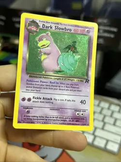 #2 Dark Slowbro 12/82 Team Rocket 2000 Holo Rare WOTC Pokemon Card TCG - Image 5