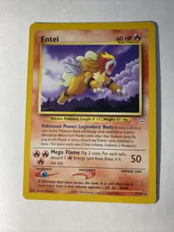 Pokemon TCG Neo Revelation Rare Nonholo Cards - Lugia Raikou Entei + More - MP - Image 5