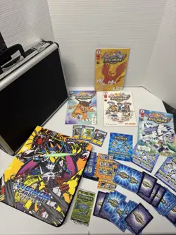 Digimon Card Collection 1999 2000 Vintage Cards Lot Binder + Comics + Carry Case - Image 1