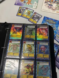 Digimon Card Collection 1999 2000 Vintage Cards Lot Binder + Comics + Carry Case - Image 4