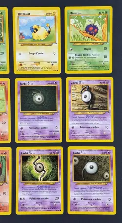 *French Version* Neo Destiny Unlimited Regular WoTC Pokemon TCG *12-Card LOT 👀 - Image 3