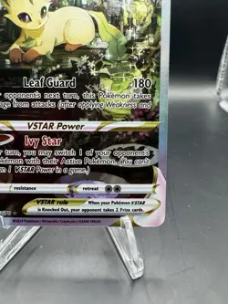 Leafeon VSTAR Crown Zenith: Galarian Gallery Ultra Rare Card #GG35/GG70 - Image 5