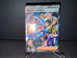 Friends in Paldea 137 2025 Pokemon Prismatic Evolutions FA Trainer UR Card NM+ - Image 1