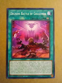 Decisive Battle Of Golgonda MP23-EN197 Yu-Gi-Oh Spell Card - Image 1