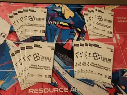 Gundam Card Game TCG Store Tournament Packs x20, English Sealed - Image 1
