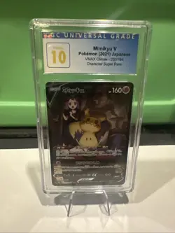 CGC Pristine 10 Mimikyu V 233/184 CSR Old Label VMAX Climax s8b Pokemon Card - Image 2