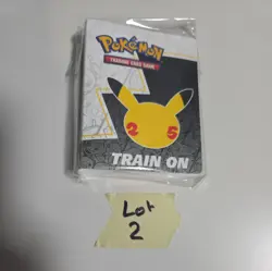 Pokemon TCG 25th Anniversary Celebrations Mini 60 Card Binder Sealed - Image 1
