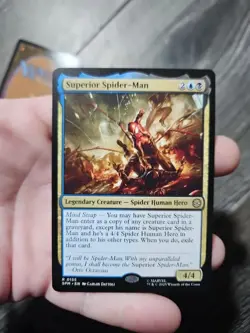 MTG SPM Superior Spider-Man X2 Foil + Reg R 0155 PACK FRESH Magic The Gathering - Image 3