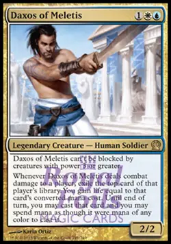 Daxos of Meletis 1x FOIL THS MTG Theros Rare MINT white blue - Image 1