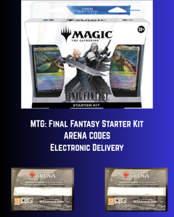 MTG Arena Code For Final Fantasy Decks - Cloud and Sephiroth - Digital Delivery - Image 1