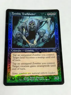 Mtg Torment Zombie Trailblazer *FOIL* NM - Image 2