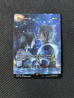 Stay with Me - Rhystic Study (Showcase) Final Fantasy: Through the Ages Regular - Image 1