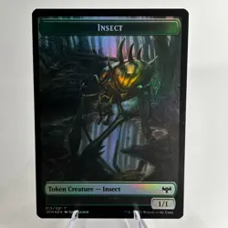 Insect Token + Treasure Token Double-Sided Token Innistrad: Crimson Vow Foil - Image 1