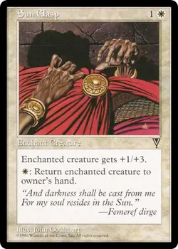 SUN CLASP x4 mtg VLP-NM Visions 4 Common - Image 1