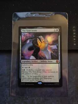 The Soul Stone 0066 Foil Marvel’s Spider-Man SPM MTG Magic The Gathering Mythic - Image 1