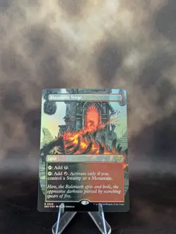 Blazemire Verge (Borderless) Duskmourn: House of Horror Foil - Image 1