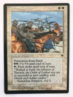 2 x Order of Leitbur - Fallen Empires - Magic: The Gathering - MtG - Image 2