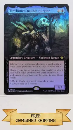 Tinybones, Bauble Burglar (Extended Art) Foundations Foil - Image 1