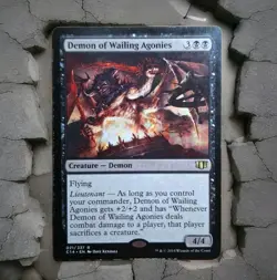 Demon of Wailing Agonies MP Commander 2014 MTG Magic The Gathering Free Shipping - Image 1