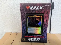 MTG-Adventures in Forgotten Realms-Planar Portal Commander Deck-New in Box - Image 1