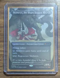 MTG Skithiryx, the Blight Dragon Rainbow Foil from Secret Lair Drop LP - Image 2