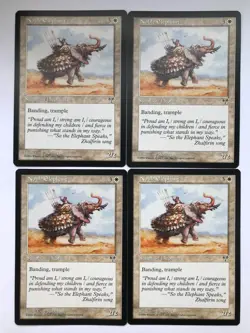 4 x Noble Elephant - Mirage - Magic: The Gathering - MtG - Image 1
