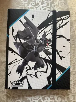 Pokemon Black Bolt Binder Only No Cards - Image 1