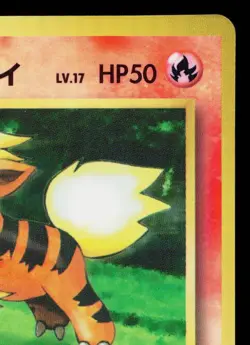 BLAINE'S GROWLITHE COROCORO GLOSSY PROMO JAPANESE POKEMON TCG - Image 3