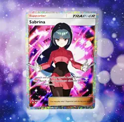 SABRINA FULL ART 2 STAR POKEMON TCG POCKET READ DESCRIPTION - Image 1