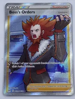 Pokemon TCG Boss's Orders Lost Origin Trainer Gallery TG24/TG30 Holo Ultra Rare - Image 1