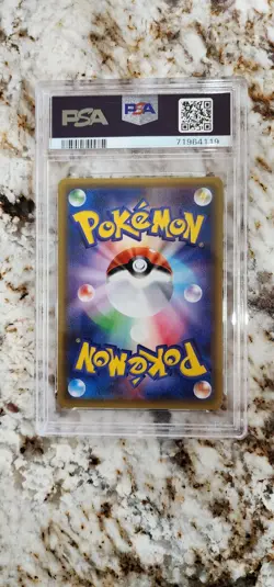 2016 Pokemon Japanese EXP 20th Anniversary #11 Charizard - Holo PSA 9 MINT SWIRL - Image 3