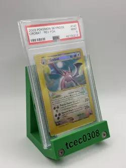 Pokemon - Crystal Crobat - 147/144 - Skyridge - PSA 9 - Reverse Holo Secret Rare - Image 3