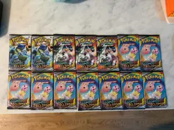 14 Pokemon Cosmic Eclipse Booster Packs - Image 2