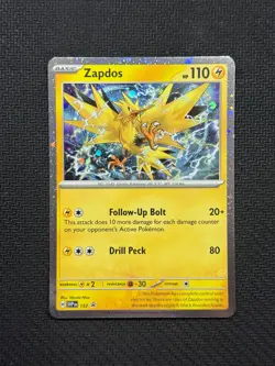 Zapdos Cosmos Holo Scarlet & Violet Promo #157 Pokemon English NM - Image 1