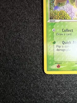 Pokemon Seedot Reverse Holo Stamped from EX Deoxys in DMG condition. - Image 5