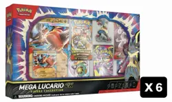 Pokemon TCG Mega Lucario ex Premium Figure Collection Box Sealed Case PRESALE - Image 1