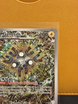 Magneton 159 Pokemon Center Stamp Surging Sparks ETB Black Star Promo LP - Image 4