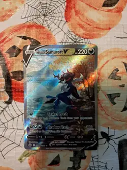 Hisuian Samurott V GG51/GG70 Crown Zenith: Galarian Gallery Pokemon TCG - Image 1