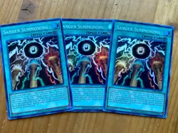 Yu-Gi-Oh! 3x Sangen Summoning Super Rare OTS Tournament Pack 26 OP26-EN012 NM - Image 1