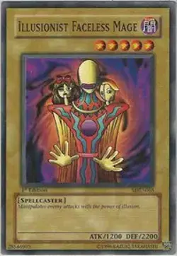 Illusionist Faceless Mage Common Metal Raiders MRD-068 NM - Image 1